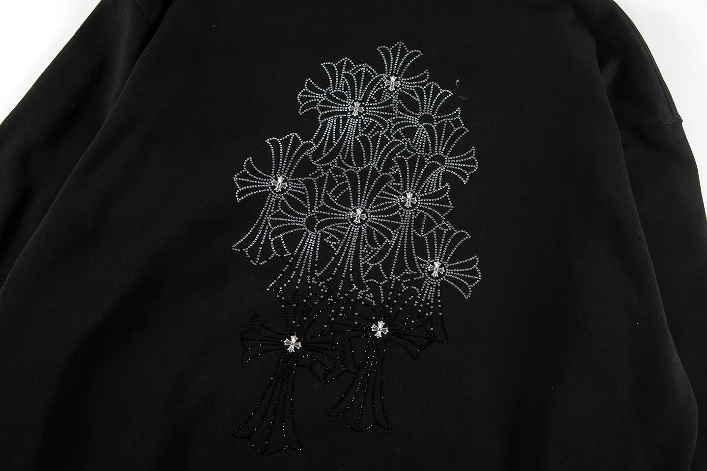 P310 Chrome Hearts Chrome Hearts Metal Cardigan Sweater Size: SMLXL Color: Black, White
